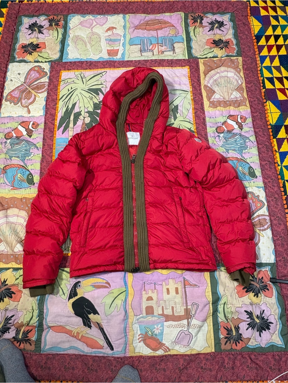 Moncler Canut Giubbotto Puffer Jacket